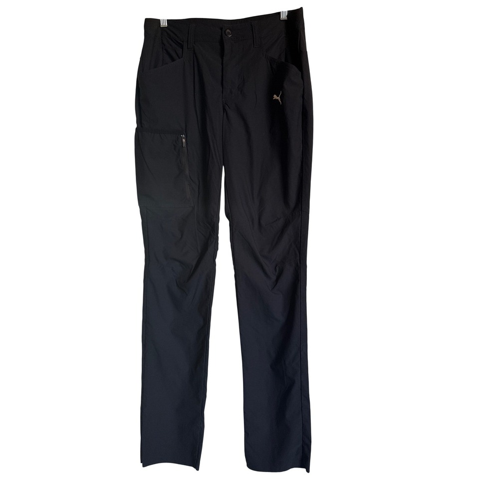 PUMA Seasons Softshell‎ Athletic Pants Mens Black Casual Size 34 Outdoor